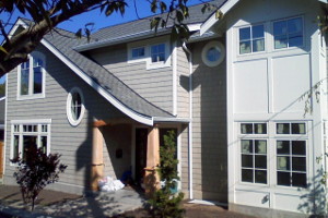 Custom Home Front Complete