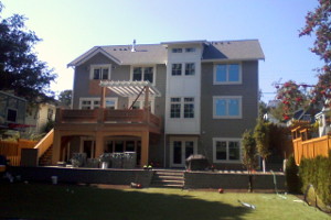 Custom Home Rear