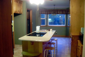 Kitchen before