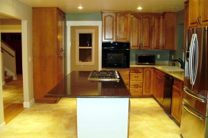 Kitchen after