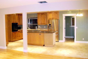 Kitchen after